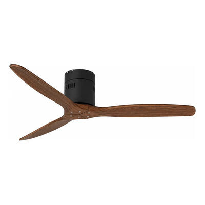 Ventilador De Techo Alisio Negro Madera Control Remoto 1.321 M 54 Hz/ 60hz Negro/madera Abs 3