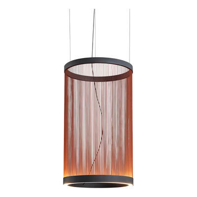 Colgante Hilo 1 Led Integrado 40w Diseño Terracota 37x70cm Terracota