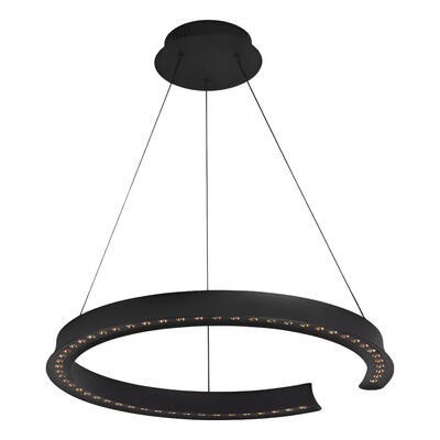 Colgante Led Lift-co-650 Negro Dimerizable 40w Gmg  Negro