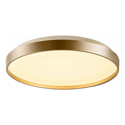 Aplique Plafón Led Orion Dorado Con Control Remoto Ld Dorado Interior