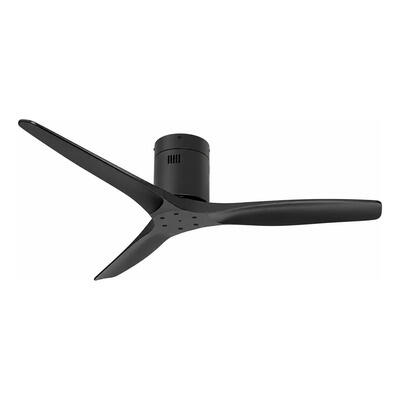 Ventilador De Techo Alisio Negro Control Remoto Diseño 1.321 M 52 Hz/ 60hz Negro Abs 3