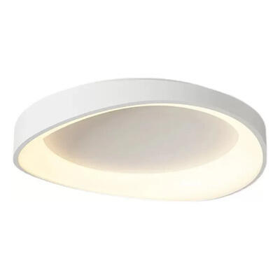 Plafon Moderno Noruega Led Cct Diseño Blanco 48w Blanco