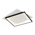 Plafon Led Milano Negro Diseño Moderno 48w Cct Lda83048-n Negro