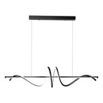 Lampara Colgante Moderno Led Cct Diseño Negro Ldf40040-n  Negro