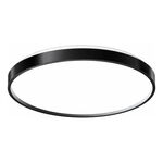 Plafón Led Orion Negro Luz Desing Con Control Remoto Negro Interior