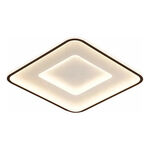Plafon Led Prisma 40cm Negro Diseño Moderno Cct Lda80028-n Negro Interior