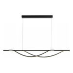 Lampara Colgante Led Dubai Cct Diseño Negro Ldf43040-n Negro