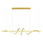Lampara Colgante Moderno Led Cct Diseño Dorado Ldf40040-d  Dorado