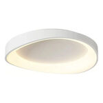Plafon Moderno Noruega Led Cct Diseño Blanco 48w Blanco